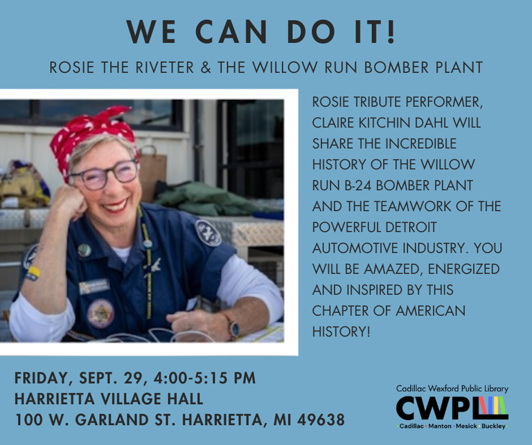 We can do it! Rosie the Riveter & The Willow Run Bomber Plant.png