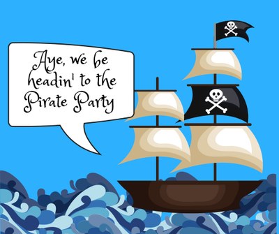 Summer Reading Kick Off!  Pirate Party