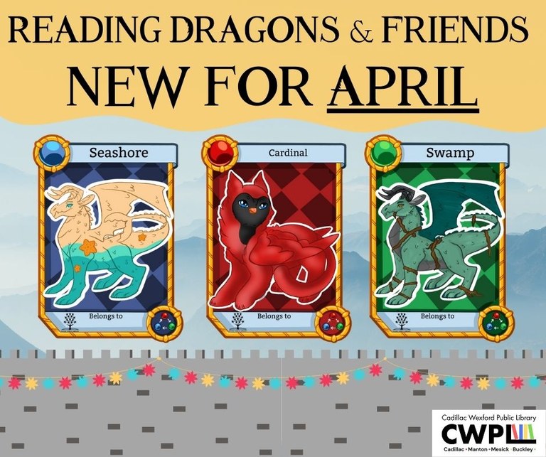 Reading Dragons for the month of April