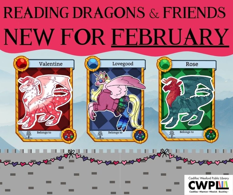Reading Dragons for the month of February