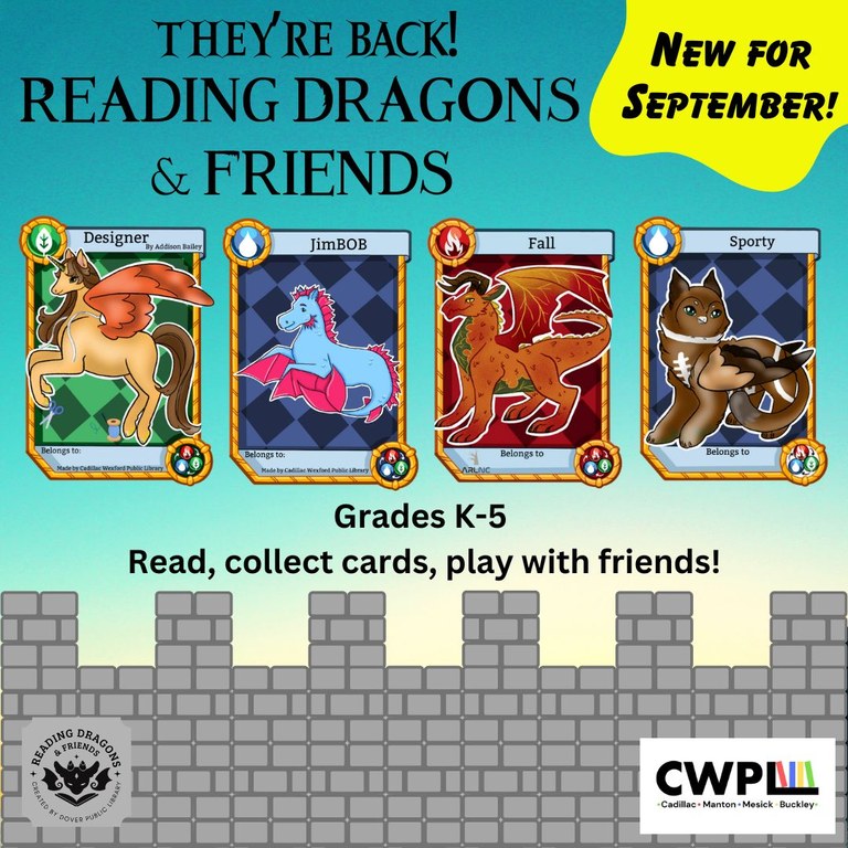 Reading Dragons & Friends September