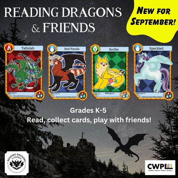 Reading Dragons and Friends September 2026 September 2026 Reading Dragons and Friends