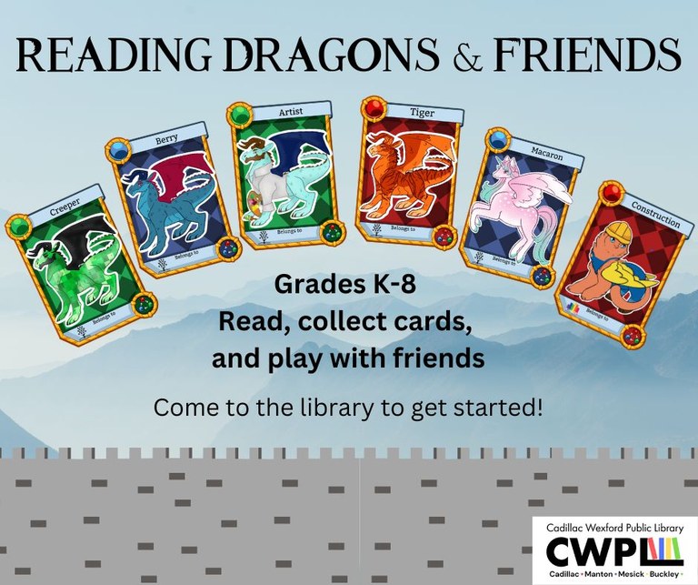 September Reading Dragons and Friends